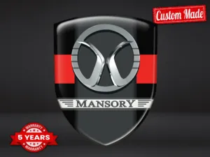 Mansory Pegatinas En Relieve Coche Resistentes Limitadas Estilo